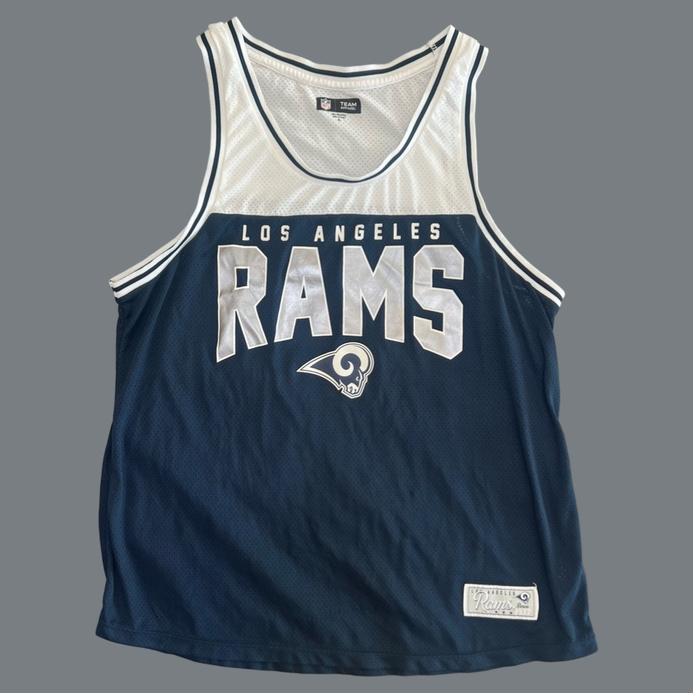 Los Angeles Rams NFL Team Apparel Drifit Tanktop